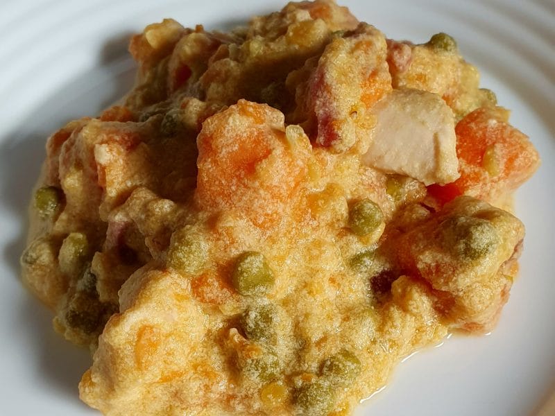 Cliquez pour zoomer ! Curry de poulet aux patates douces Thermomix par celiline85