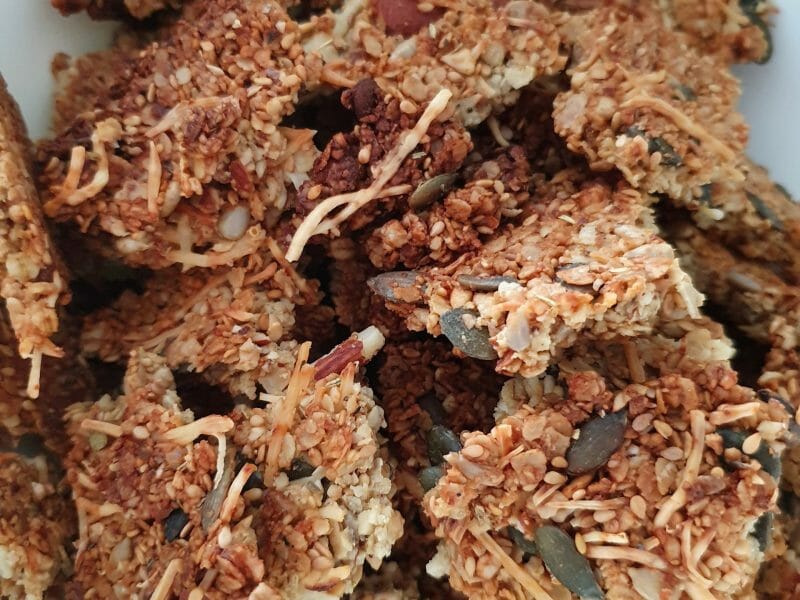 Cliquez pour zoomer ! Granola salé Thermomix par celiline85