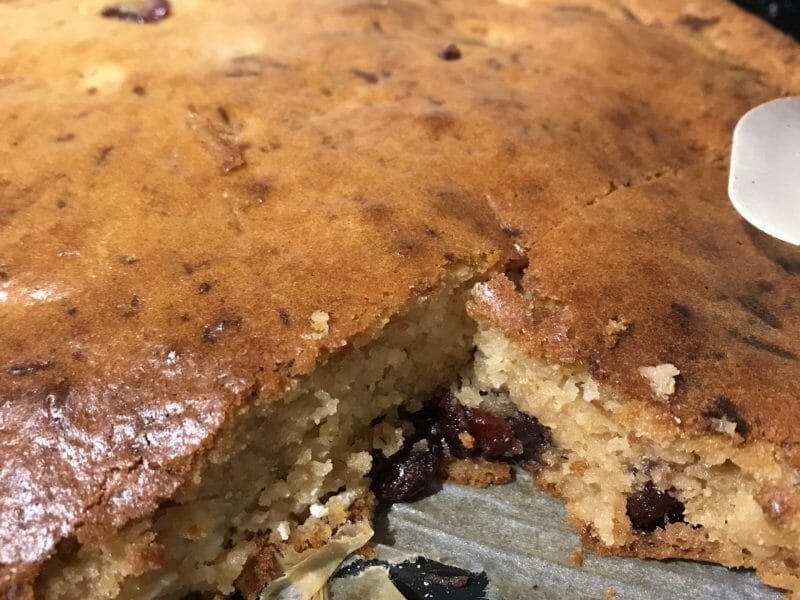 Cliquez pour zoomer ! Cake au chèvre, figues et au miel Thermomix par camcam974