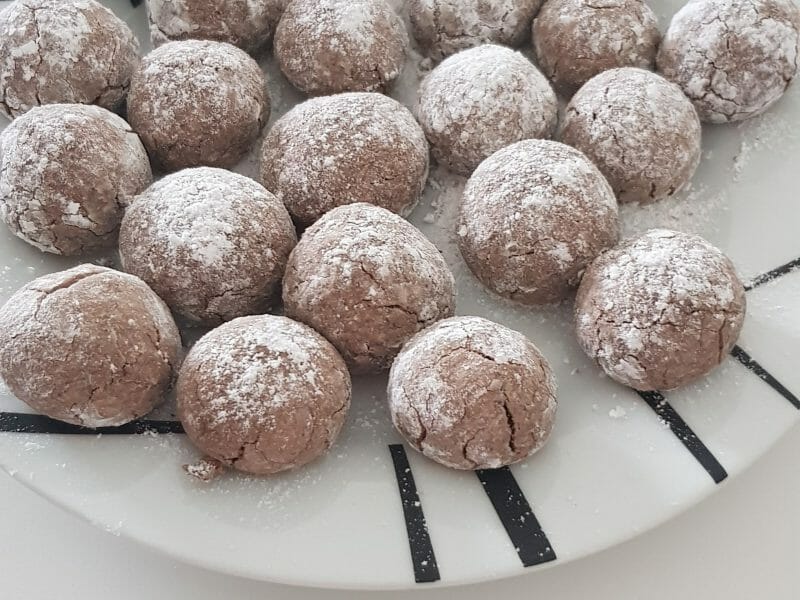 Cliquez pour zoomer ! Boules au chocolat Thermomix par eva_64