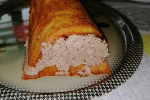 Cliquez pour zoomer ! Bûche Ferrero Rocher Thermomix par cindy_269