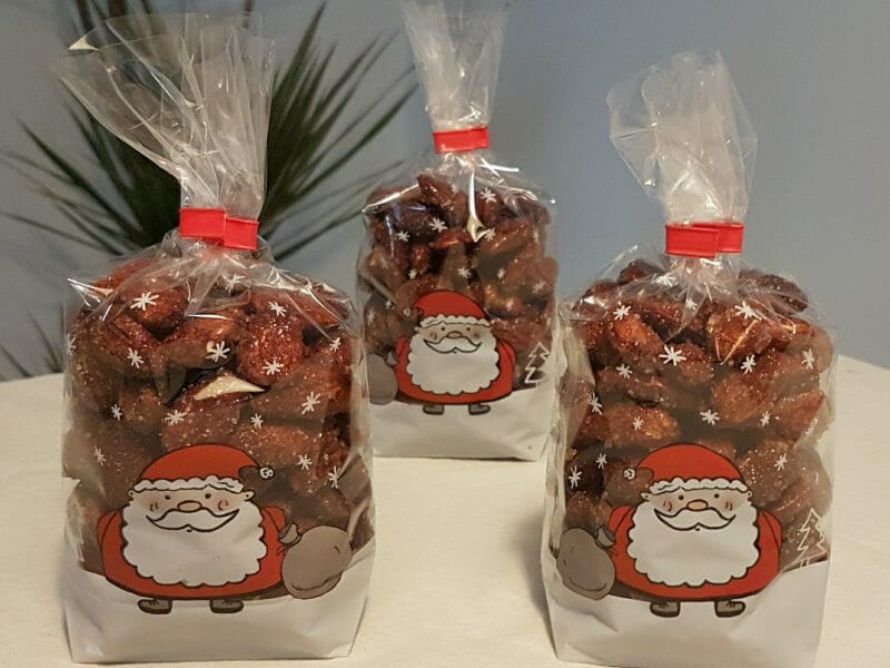 Cliquez pour zoomer ! Amandes grillées à la cannelle et au miel Thermomix par Folavril