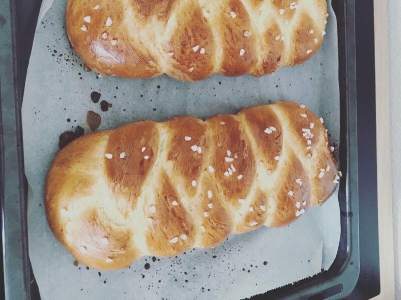 Cliquez pour zoomer ! Brioche tressée à la mie filante Thermomix par anne-charlotte67