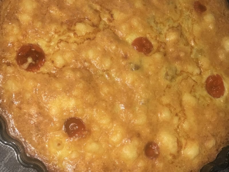 Cliquez pour zoomer ! Tarte au thon, tomate et moutarde Thermomix par samia_37