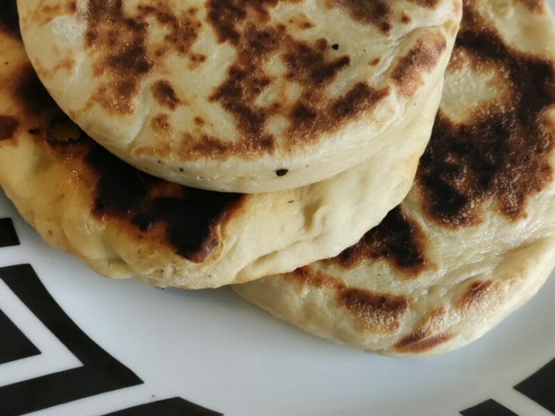 Cliquez pour zoomer ! Naans au fromage Thermomix par alexiam31