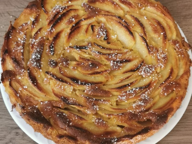 Cliquez pour zoomer ! Tarte Suisse aux pommes Thermomix par latitegub