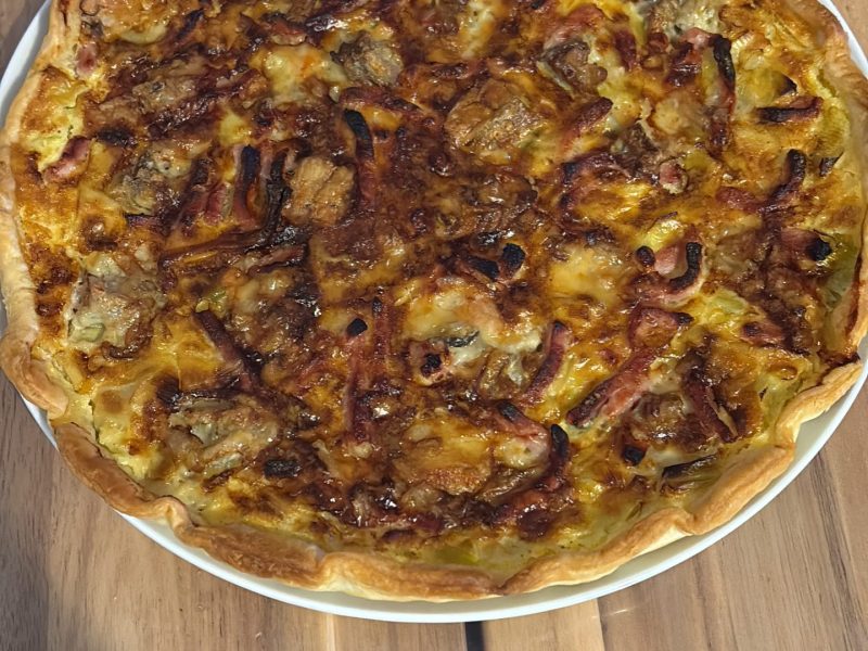 Cliquez pour zoomer ! Flamiche aux poireaux et gorgonzola Thermomix par Christelled72