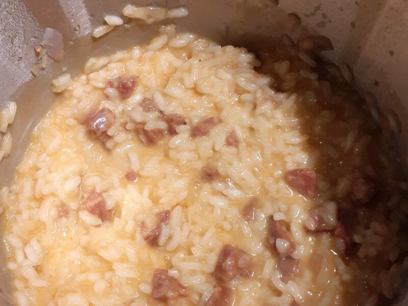 Cliquez pour zoomer ! Risotto au chorizo Thermomix par stef1801
