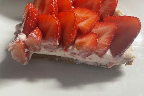 Cliquez pour zoomer ! Tarte aux fraises sans cuisson Thermomix par samia_corco