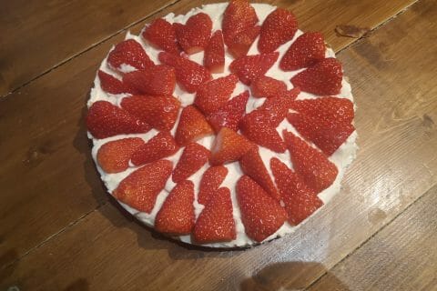 Cliquez pour zoomer ! Tarte aux fraises sans cuisson Thermomix par julia_61
