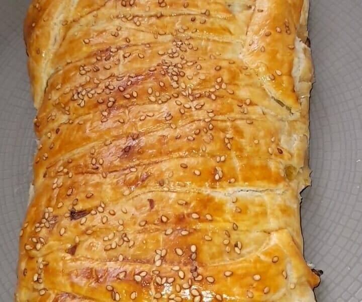 Cliquez pour zoomer ! Feuilleté saumon et poireaux Thermomix par melodyel