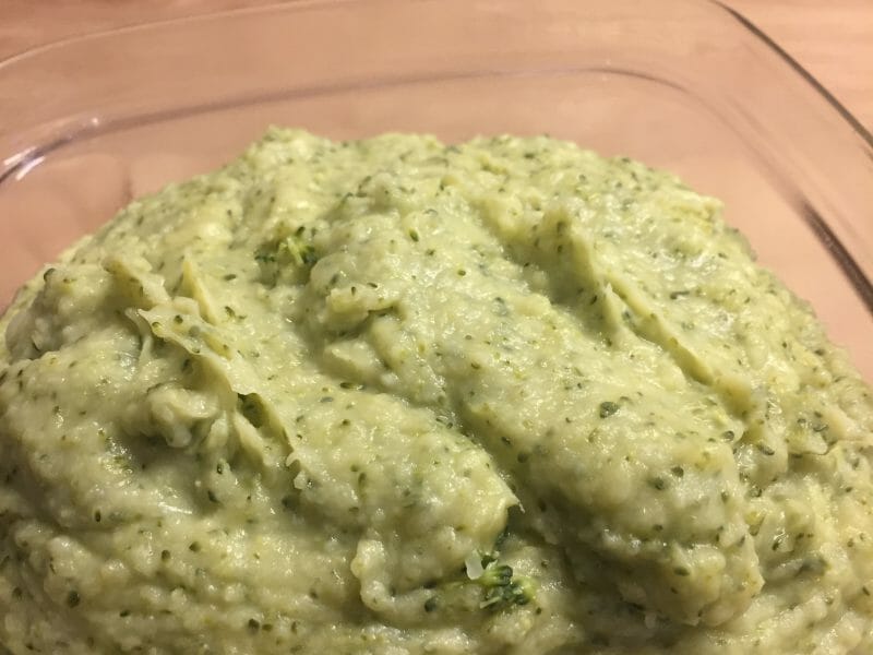 Cliquez pour zoomer ! Purée de brocolis et pommes de terre Thermomix par Élodie