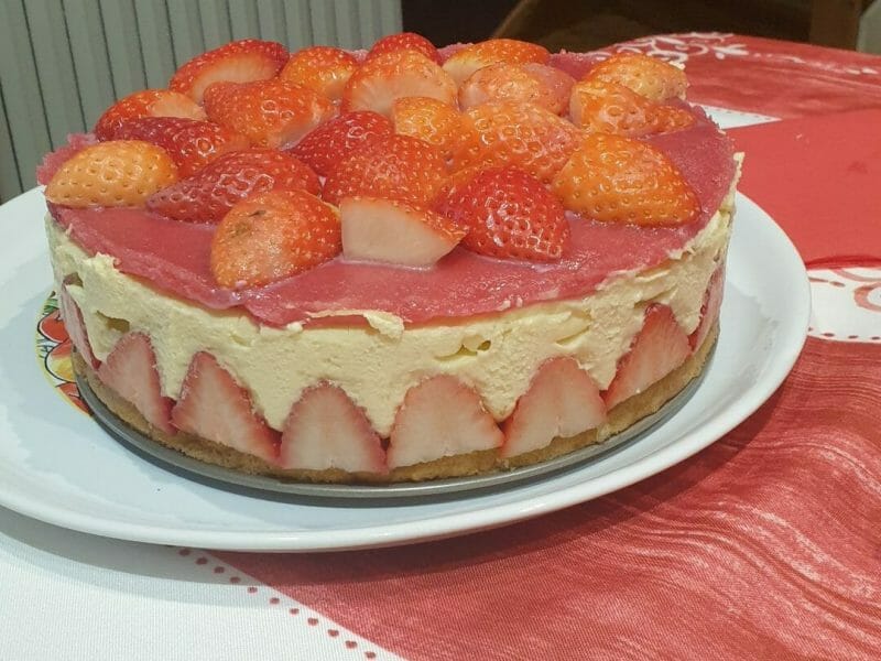 Cliquez pour zoomer ! Fraisier Thermomix par priscilla_59