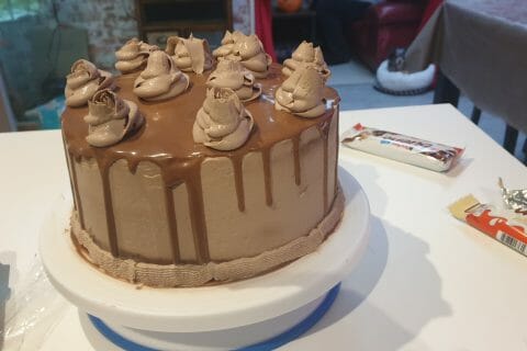 Cliquez pour zoomer ! Layer cake Kinder Bueno Thermomix par priscilla_59