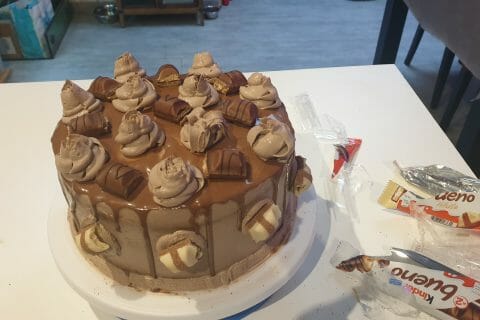 Cliquez pour zoomer ! Layer cake Kinder Bueno Thermomix par priscilla_59