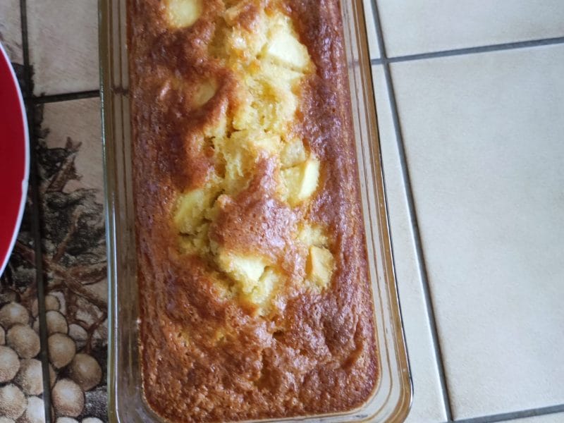 Cliquez pour zoomer ! Cake pommes yaourt Thermomix par jennie_2
