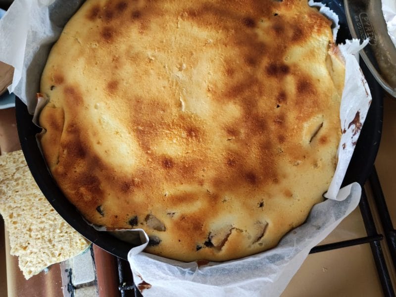 Cliquez pour zoomer ! Gâteau à la faisselle, poires et chocolat Thermomix par jennie_2