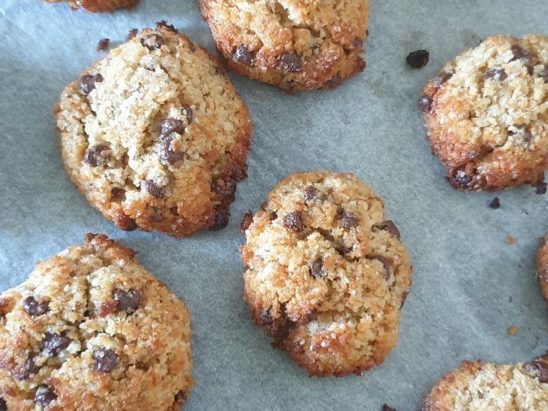 Cliquez pour zoomer ! Cookies au pain rassis et pépites de chocolat Thermomix par Yaya85