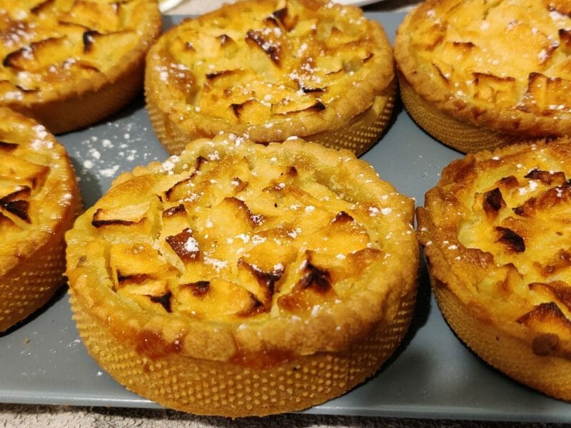 Cliquez pour zoomer ! Tarte normande aux pommes Thermomix par jonae
