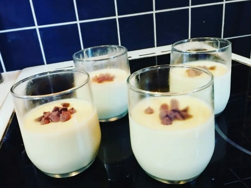 Cliquez pour zoomer ! Crème dessert au chocolat blanc Thermomix par jennyfer_84360