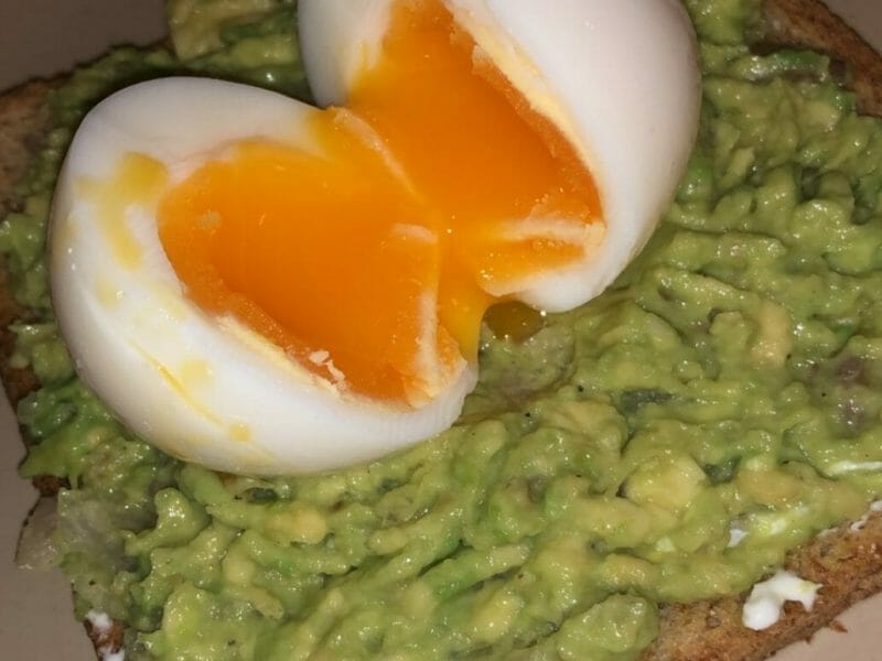 Cliquez pour zoomer ! Tartine avocat et oeuf mollet Thermomix par anna_d