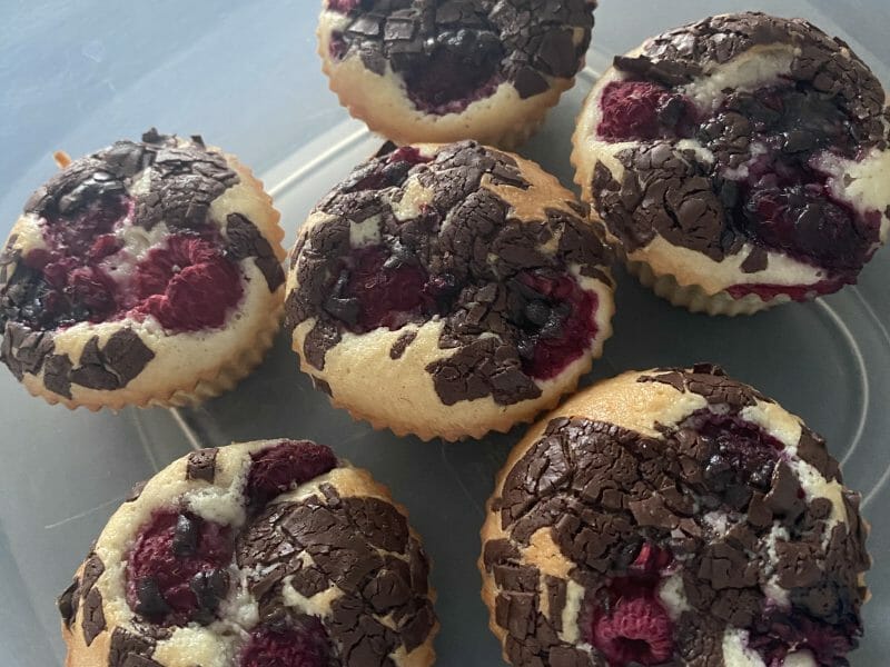 Cliquez pour zoomer ! Visitandines aux framboises Thermomix par laure3131