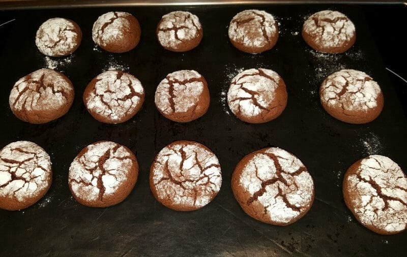 Cliquez pour zoomer ! Craquelés au chocolat Thermomix par Marie-Charlotte