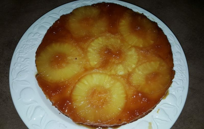 Cliquez pour zoomer ! Gâteau renversé à l’ananas Thermomix par Marie-Charlotte