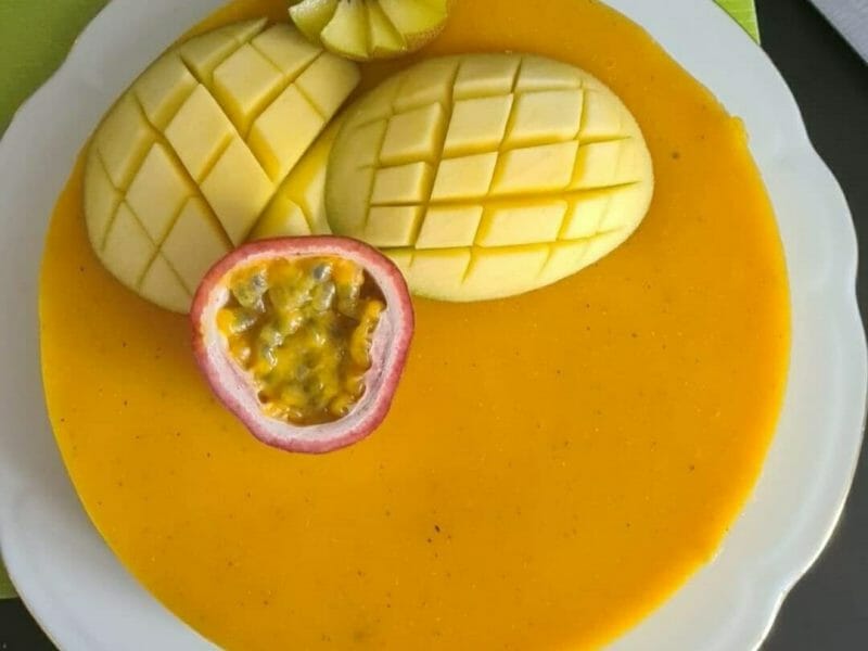 Cliquez pour zoomer ! Bavarois aux framboises Thermomix par auroreliam