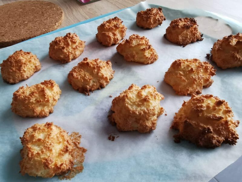 Cliquez pour zoomer ! Rocher coco (Congolais) Thermomix par k-jou