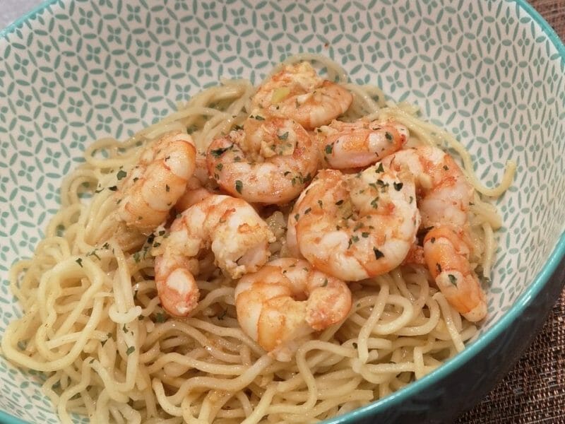 Cliquez pour zoomer ! Bo Bun de crevettes marinées Thermomix par Ismah