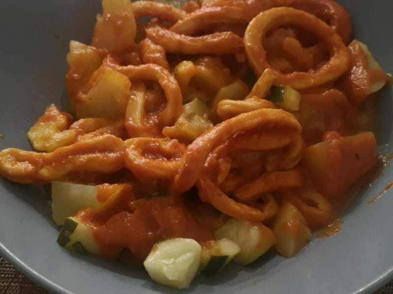 Cliquez pour zoomer ! Encornets à la provençale Thermomix par Ismah