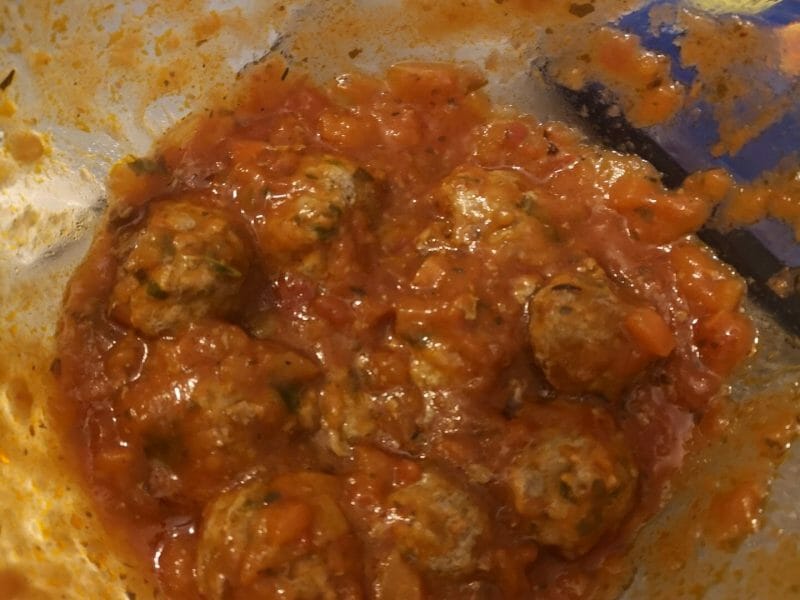 Cliquez pour zoomer ! Boulettes de viandes à la sauce tomate Thermomix par Ismah