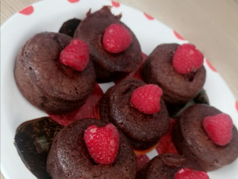 Cliquez pour zoomer ! Moelleux au chocolat cœur fondant Thermomix par Ismah