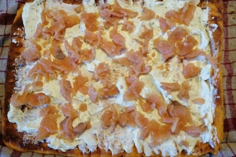 Cliquez pour zoomer ! Roulé à la tomate, saumon et fromage Thermomix par melina_32