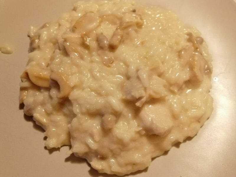 Cliquez pour zoomer ! Risotto poulet et champignons Thermomix par melina_32