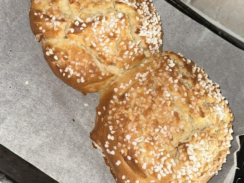 Cliquez pour zoomer ! Mouna (brioche de pâques) Thermomix par zazazohra