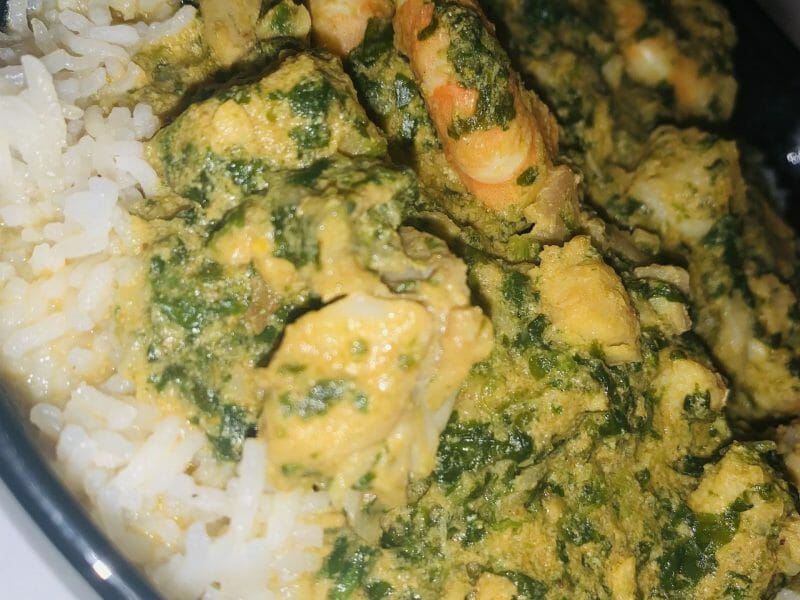 Cliquez pour zoomer ! Curry de poisson au lait de coco Thermomix par rh94