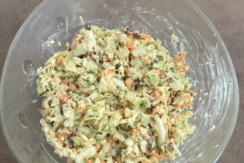 Cliquez pour zoomer ! Salade de chou pointu, pomme et dattes Thermomix par perla19