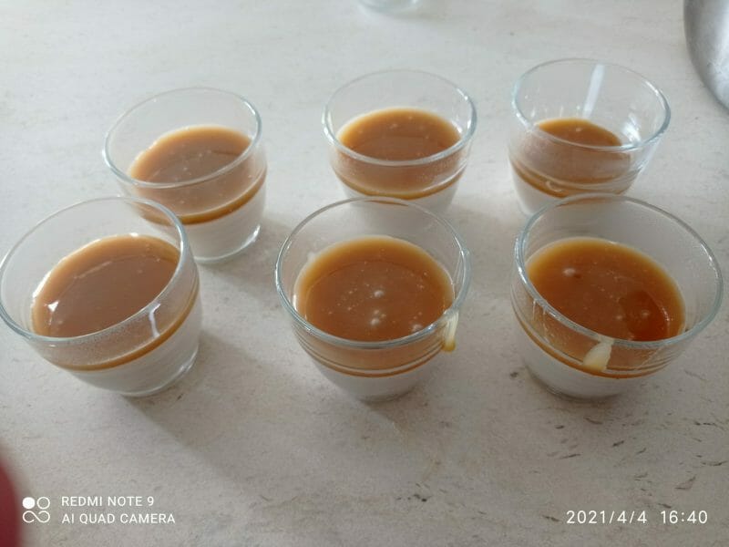 Cliquez pour zoomer ! Panna cotta caramel beurre salé Thermomix par maggie_3