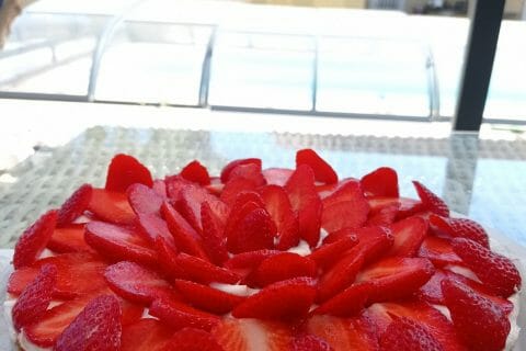 Cliquez pour zoomer ! Tarte aux fraises sans cuisson Thermomix par maggie_3