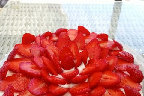 Cliquez pour zoomer ! Tarte aux fraises sans cuisson Thermomix par maggie_3