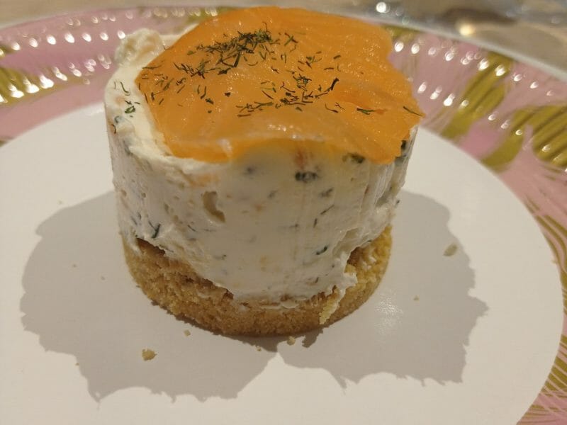 Cliquez pour zoomer ! Cheesecake au saumon sans cuisson Thermomix par maggie_3