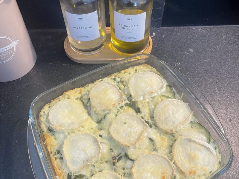 Cliquez pour zoomer ! Gratin de courgettes au chèvre Thermomix par sarah_370