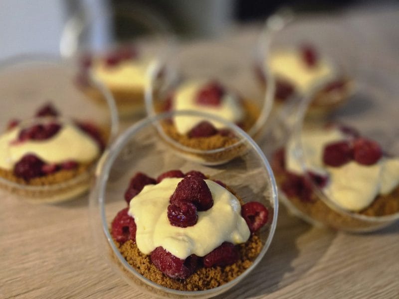 Cliquez pour zoomer ! Tiramisu aux framboises et spéculoos Thermomix par coraline_patrice