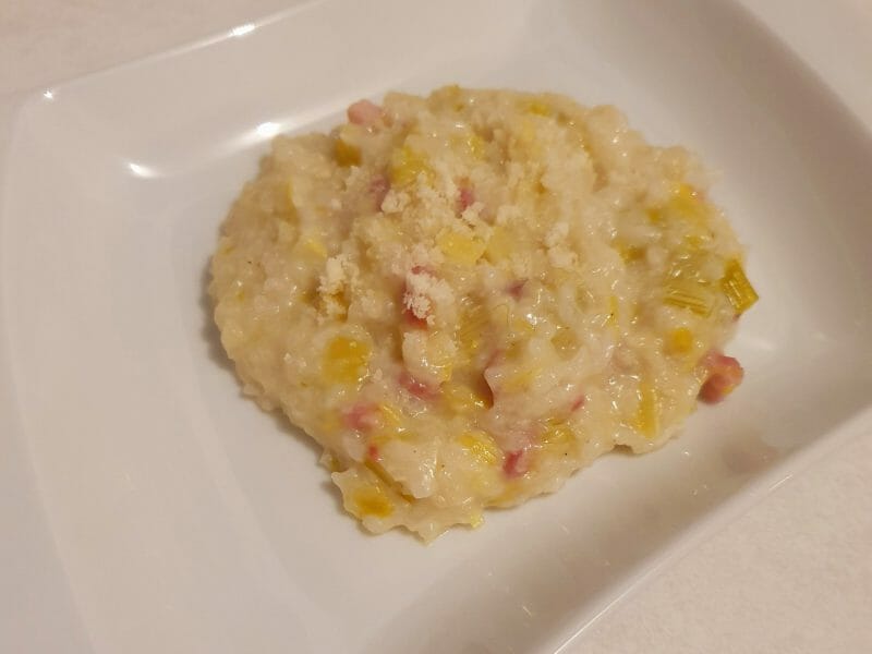 Cliquez pour zoomer ! Risotto poireaux et lardons Thermomix par coraline_patrice