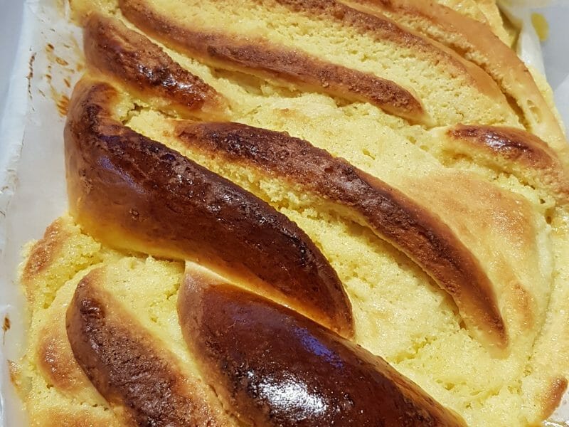 Cliquez pour zoomer ! Brioche à la crème d’amande Thermomix par Anne-Sophie62