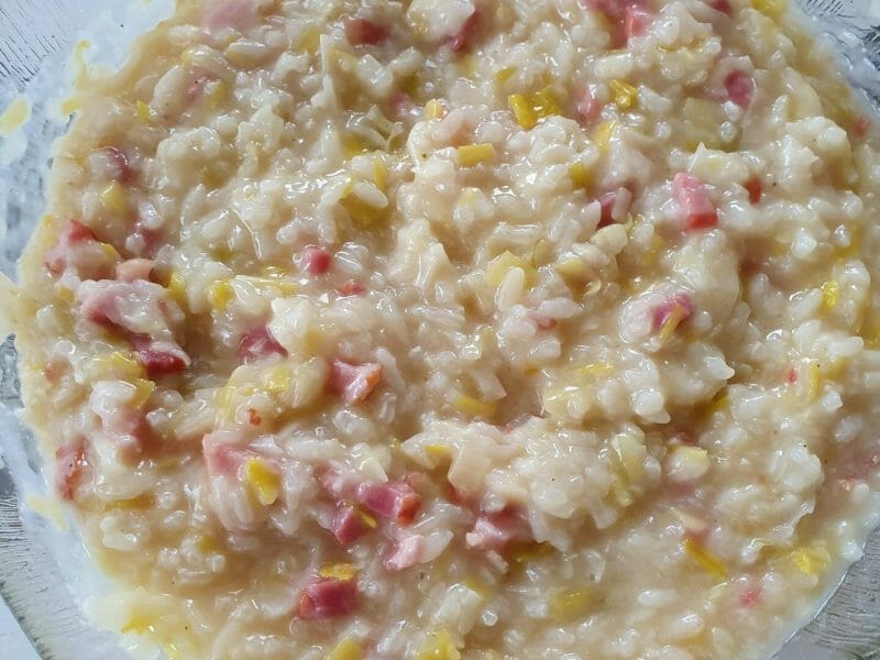 Cliquez pour zoomer ! Risotto poireaux et lardons Thermomix par alexandra05