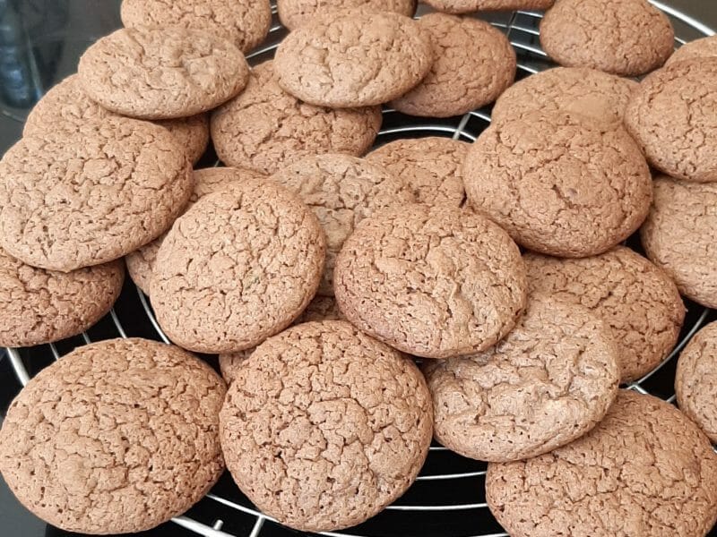 Cliquez pour zoomer ! Petits craquelés choco-menthe Thermomix par Cricri1411