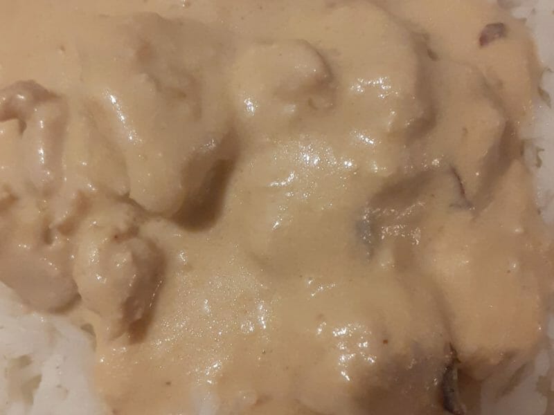 Cliquez pour zoomer ! Effiloché de poulet aux cacahuètes Thermomix par maud07400